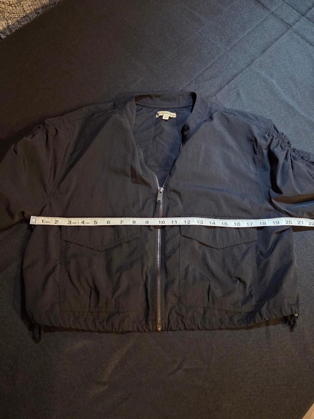 Democracy Black Lightweight Bomber Jacket